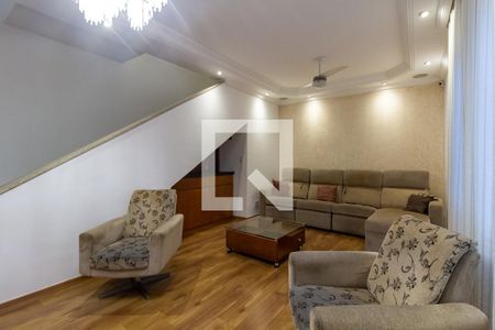 Sala de casa para alugar com 3 quartos, 130m² em Tupiry, Praia Grande
