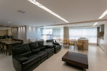 Sala de apartamento à venda com 4 quartos, 176m² em Gutierrez, Belo Horizonte