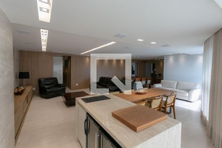 Sala de apartamento à venda com 4 quartos, 176m² em Gutierrez, Belo Horizonte