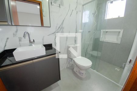 Casa para alugar com 98m², 2 quartos e 2 vagasBanheiro da suíte 2