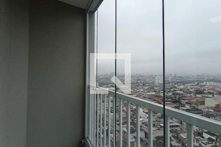 Varanda da Sala de apartamento para alugar com 2 quartos, 49m² em Cangaíba, São Paulo