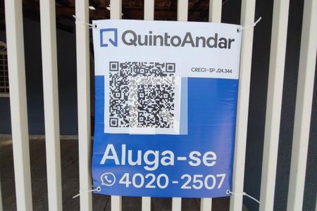 PLACA INSTALADA de casa para alugar com 2 quartos, 100m² em Vila Padre Manoel de Nóbrega, Campinas