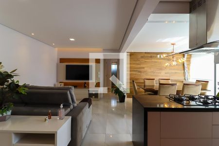 Sala de apartamento para alugar com 2 quartos, 77m² em Jardim Fonte do Morumbi, São Paulo