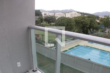 Varanda da Sala de apartamento para alugar com 2 quartos, 50m² em Pechincha, Rio de Janeiro