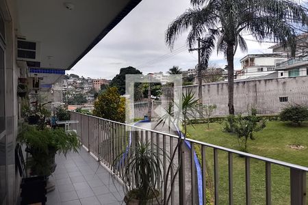 Varanda de apartamento à venda com 3 quartos, 110m² em Jardim Carioca, Rio de Janeiro