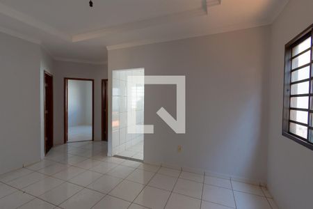 Sala de casa para alugar com 3 quartos, 130m² em Residencial Forteville, Goiânia