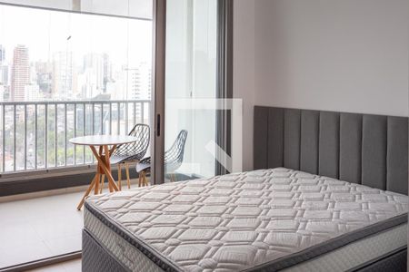 Quarto e Cozinha de kitnet/studio à venda com 1 quarto, 23m² em Perdizes, São Paulo