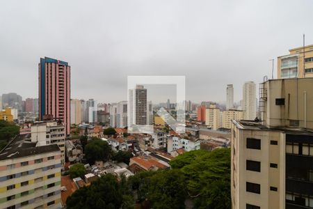 Vista da Sala de apartamento à venda com 1 quarto, 48m² em Aclimação, São Paulo