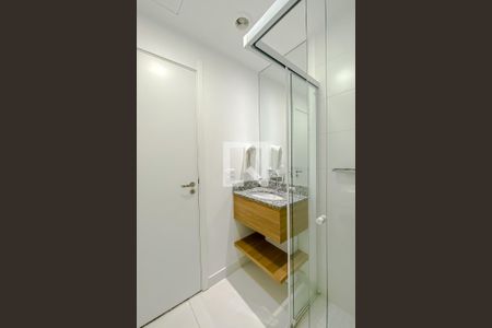 Banheiro  de apartamento para alugar com 1 quarto, 19m² em Brás, São Paulo