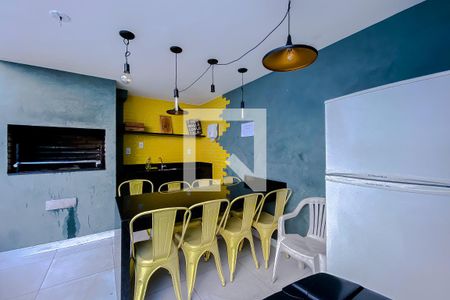 Área comum - Churrasqueira de apartamento para alugar com 1 quarto, 28m² em Brás, São Paulo