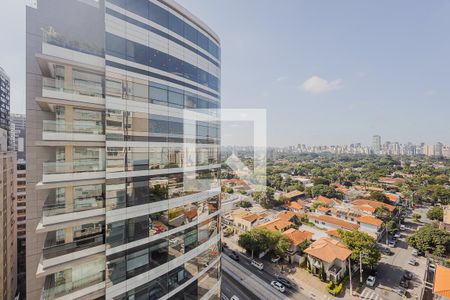 Vista da Varanda de kitnet/studio para alugar com 1 quarto, 37m² em Pinheiros, São Paulo