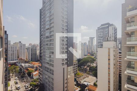 Vista da Varanda de kitnet/studio para alugar com 1 quarto, 37m² em Pinheiros, São Paulo