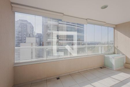 Varanda de kitnet/studio para alugar com 1 quarto, 37m² em Pinheiros, São Paulo