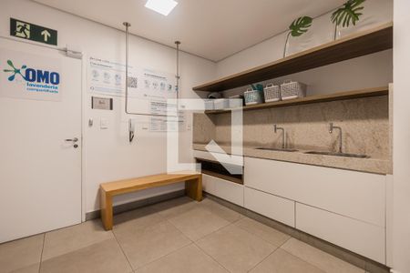Studio para alugar com 37m², 1 quarto e 1 vagaLavanderia