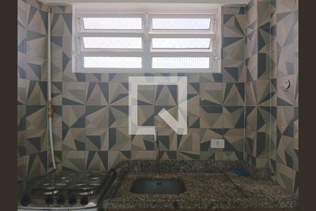 Cozinha  de apartamento para alugar com 1 quarto, 45m² em República, São Paulo