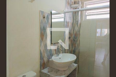 Banheiro de apartamento para alugar com 1 quarto, 45m² em República, São Paulo