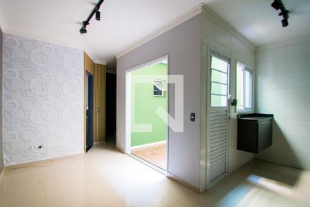 Sala de apartamento à venda com 2 quartos, 48m² em Vila Helena, Santo André