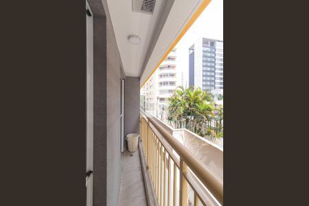 Apartamento para alugar com 25m², 1 quarto e sem vagaVaranda