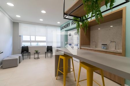 Apartamento para alugar com 25m², 1 quarto e sem vagaLavanderia