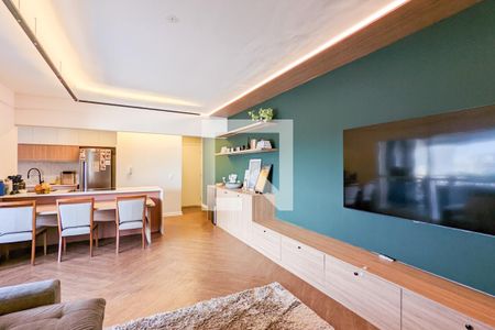Sala de apartamento à venda com 2 quartos, 118m² em Baeta Neves, São Bernardo do Campo