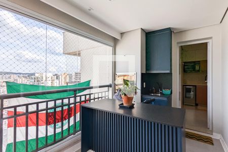 Varanda de apartamento à venda com 2 quartos, 118m² em Baeta Neves, São Bernardo do Campo