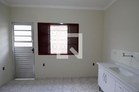 Sala e Cozinha de kitnet/studio para alugar com 1 quarto, 25m² em Wanel Ville, Sorocaba