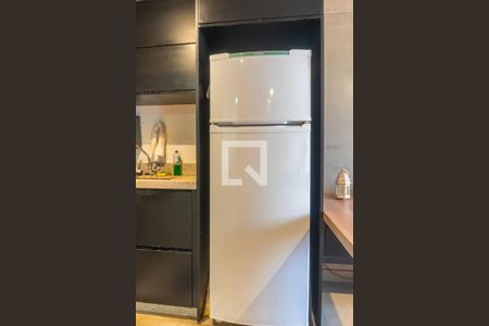 Studio para alugar com 33m², 1 quarto e 1 vaga Studio para alugar com 33m², 1 quarto e 1 vagaCozinha