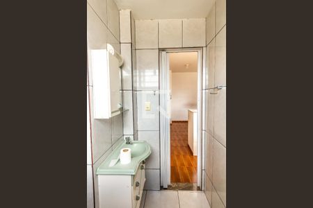 Banheiro de kitnet/studio para alugar com 1 quarto, 23m² em Campos Elíseos, São Paulo