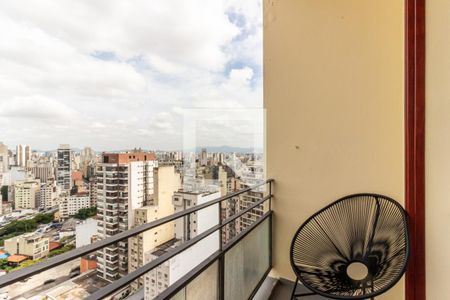 Varanda de kitnet/studio à venda com 1 quarto, 30m² em Santa Ifigênia, São Paulo