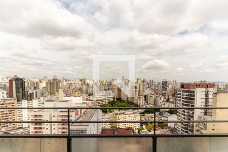 Varanda - Vista de kitnet/studio à venda com 1 quarto, 30m² em Santa Ifigênia, São Paulo