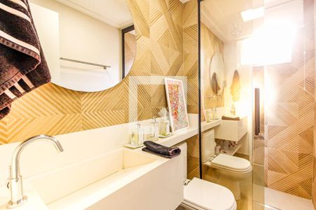 Apartamento à venda com 83m², 2 quartos e 2 vagas Apartamento à venda com 83m², 2 quartos e 2 vagasBanheiro