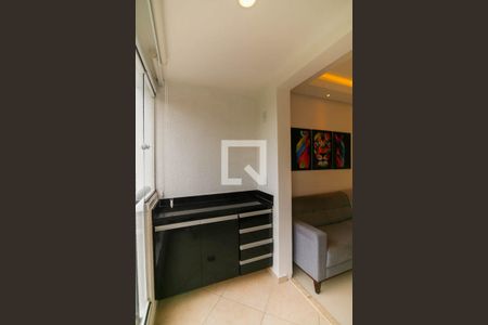 Varanda da Sala de apartamento para alugar com 2 quartos, 47m² em Vila Andrade, São Paulo