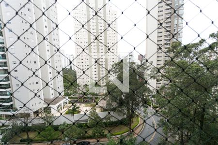 Varanda da Sala vista de apartamento à venda com 3 quartos, 150m² em Vila Andrade, São Paulo