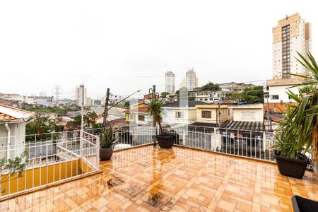 Varanda da Sala de Estar de casa à venda com 3 quartos, 230m² em Parque Maria Domitila, São Paulo