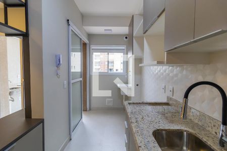 Apartamento à venda com 58m², 2 quartos e 2 vagasCozinha e Área de Serviço