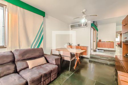 Sala de Estar de apartamento para alugar com 3 quartos, 115m² em Balneario Cidade Atlantica, Guarujá