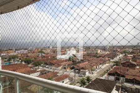 Sala /varanda gourmet de apartamento para alugar com 1 quarto, 52m² em Guilhermina, Praia Grande