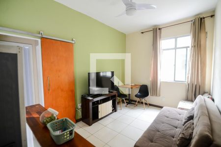 Sala de apartamento à venda com 1 quarto, 35m² em Tijuca, Rio de Janeiro
