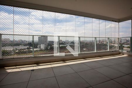 Vista Sala de apartamento à venda com 3 quartos, 97m² em Vila Anastácio, São Paulo