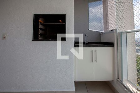 churrasqueira varanda de apartamento à venda com 3 quartos, 97m² em Vila Anastácio, São Paulo