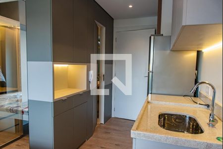 Studio à venda com 24m², 1 quarto e sem vagaCozinha
