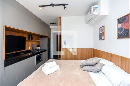 Studio para alugar com 19m², 1 quarto e sem vaga Studio para alugar com 19m², 1 quarto e sem vagaQuarto