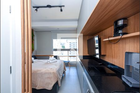 Studio para alugar com 19m², 1 quarto e sem vaga Studio para alugar com 19m², 1 quarto e sem vagaQuarto