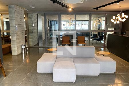 Studio para alugar com 19m², 1 quarto e sem vaga Studio para alugar com 19m², 1 quarto e sem vagaÁrea Comum - Hall de Entrada