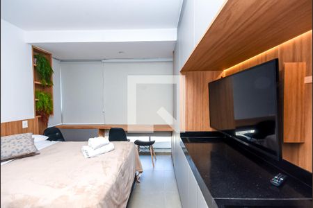 Studio para alugar com 19m², 1 quarto e sem vaga Studio para alugar com 19m², 1 quarto e sem vagaQuarto