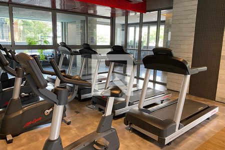 Studio para alugar com 19m², 1 quarto e sem vaga Studio para alugar com 19m², 1 quarto e sem vagaÁrea comum - Academia