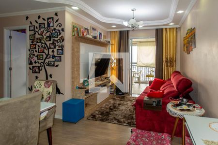 Sala de apartamento à venda com 3 quartos, 86m² em Jardim Flor da Montanha, Guarulhos