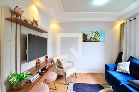 Sala de apartamento à venda com 2 quartos, 75m² em Vila Lea, Santo André