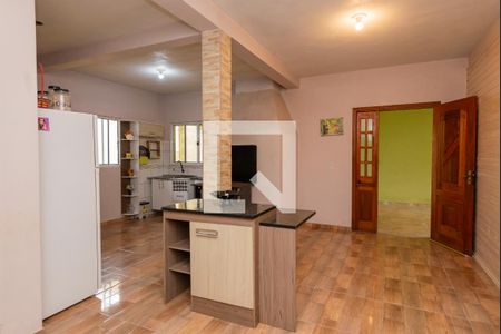 Sala e Cozinha de casa à venda com 2 quartos, 90m² em Vila Nova, Porto Alegre
