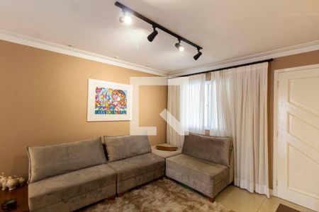 Sala de casa de condomínio para alugar com 3 quartos, 133m² em Vila Pierina, São Paulo